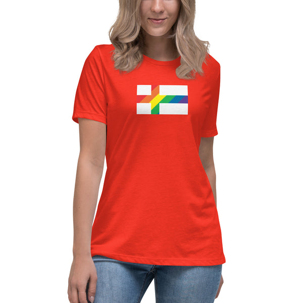 Finland LGBT Pride Women's Relaxed T-Shirt