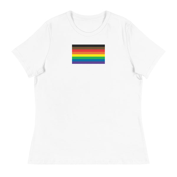 More Color, More Pride Flag Women's Relaxed T-Shirt