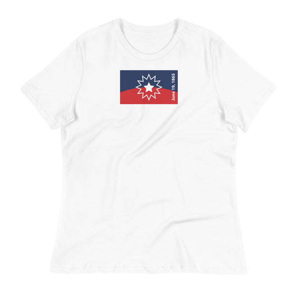 Juneteenth Flag Women's Relaxed T-Shirt