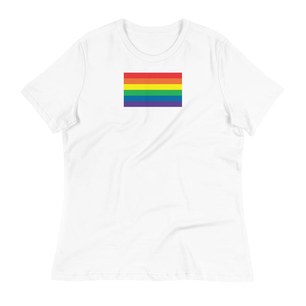 LGBT Pride Flag Women's Relaxed T-Shirt