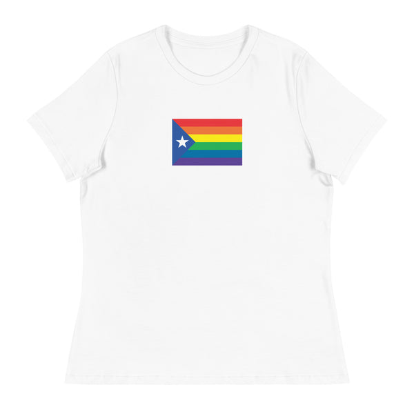 Catalonia LGBT Pride Flag Women's Relaxed T-Shirt