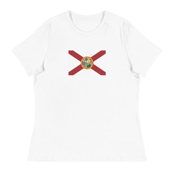 Florida Flag Women's Relaxed T-Shirt