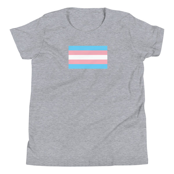 Trans Flag Youth Short Sleeve T-Shirt