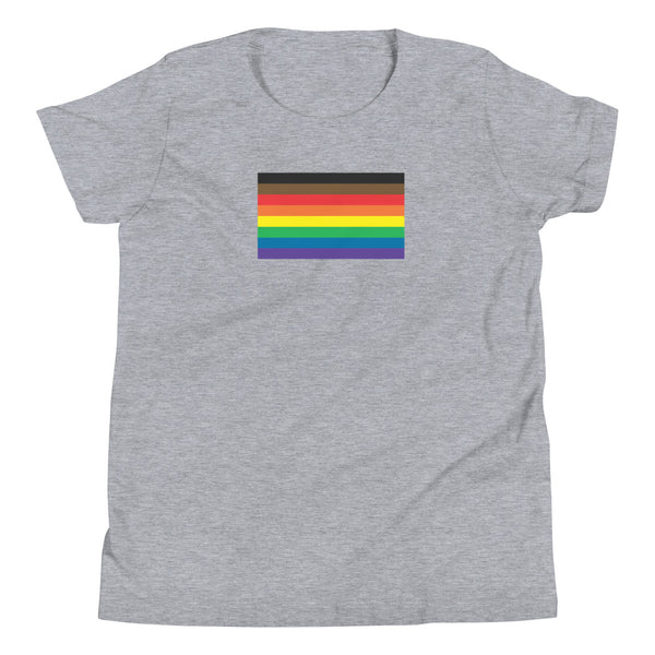 More Color, More Pride Flag Youth Short Sleeve T-Shirt