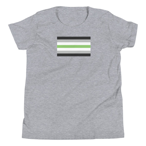 Agender Pride Flag Youth T-Shirt