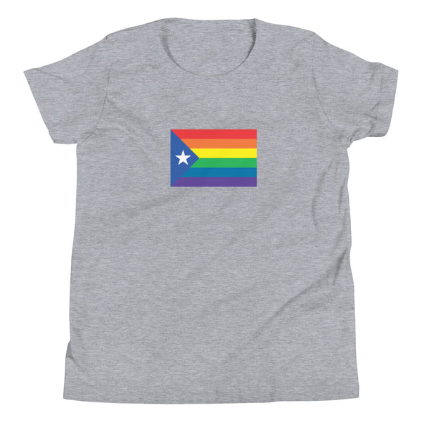 Catalonia LGBT Pride Flag Youth Short Sleeve T-Shirt