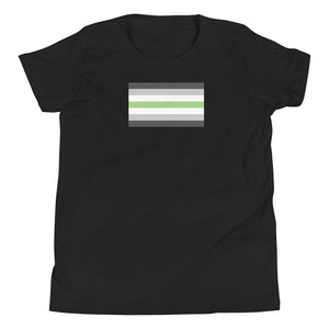 Agender Pride Flag Youth T-Shirt