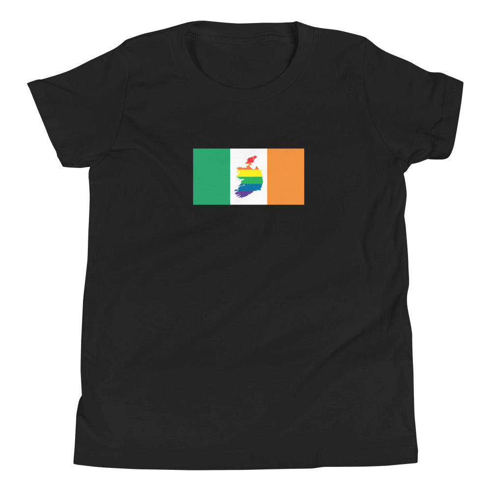 Ireland LGBT Pride Flag Youth Short Sleeve T-Shirt
