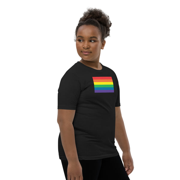 LGBT Pride Flag Youth Short Sleeve T-Shirt