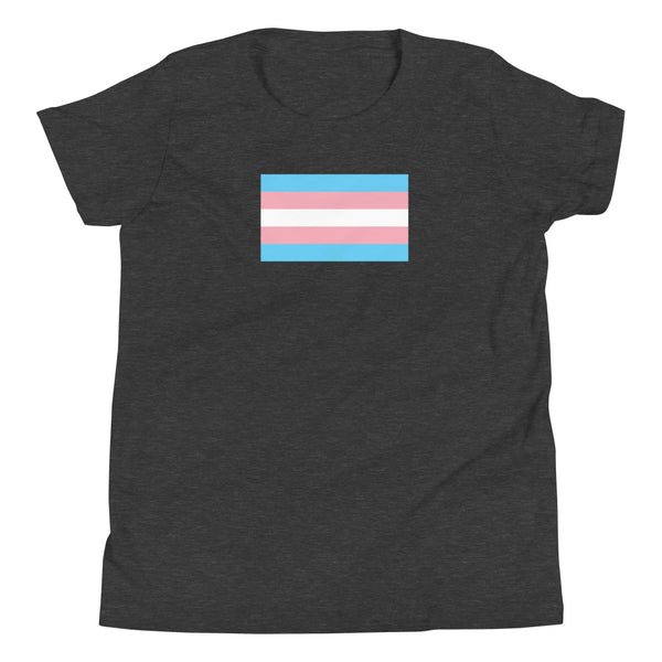 Trans Flag Youth Short Sleeve T-Shirt
