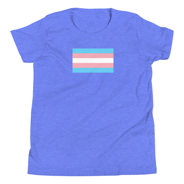 Trans Flag Youth Short Sleeve T-Shirt