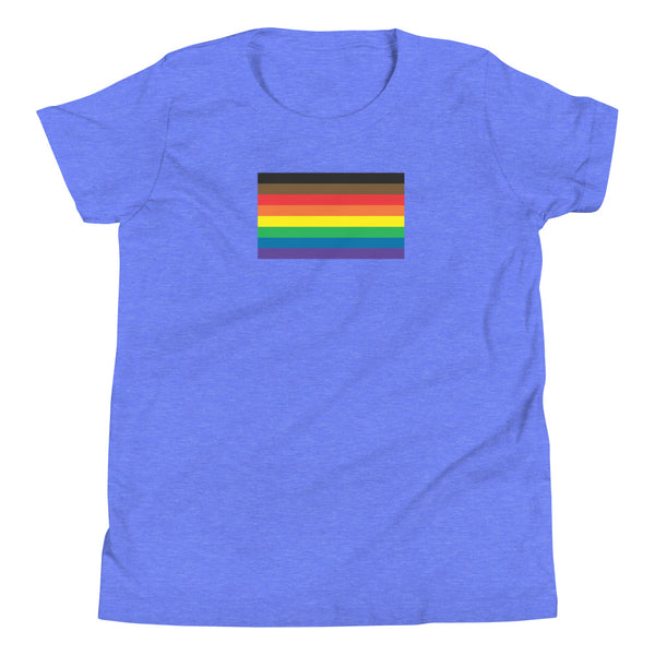 More Color, More Pride Flag Youth Short Sleeve T-Shirt