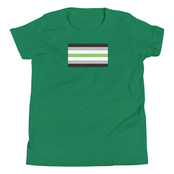 Agender Pride Flag Youth T-Shirt