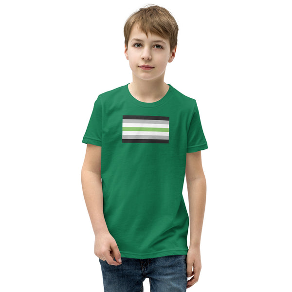 Agender Pride Flag Youth T-Shirt