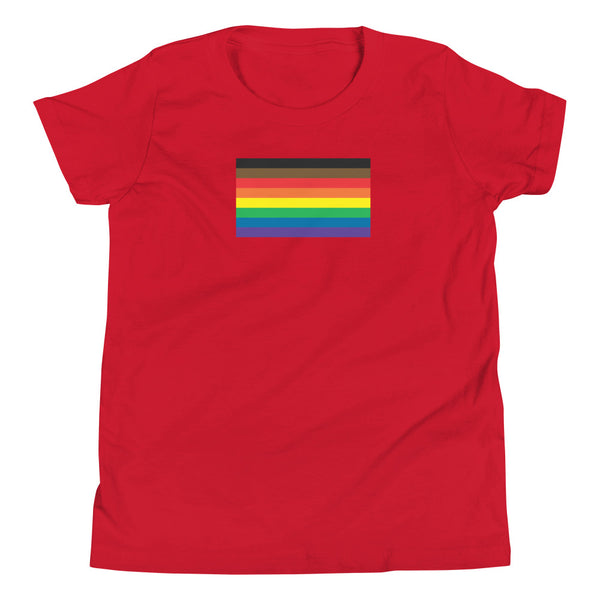More Color, More Pride Flag Youth Short Sleeve T-Shirt
