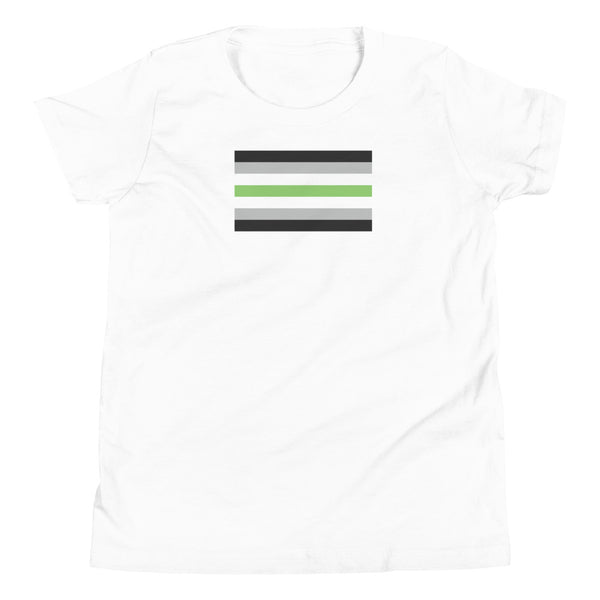 Agender Pride Flag Youth T-Shirt