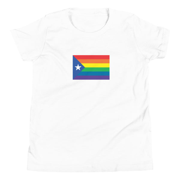 Catalonia LGBT Pride Flag Youth Short Sleeve T-Shirt
