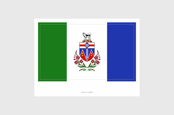 Yukon Territory Flag Stickers